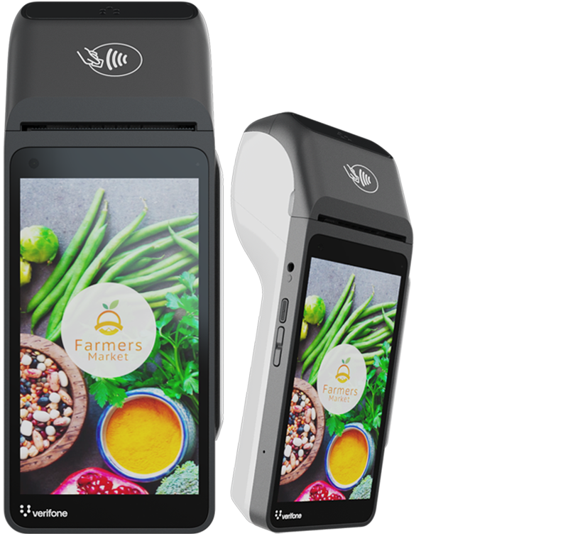 Verifone Trinity T650c - Kompaktes Zahlungsterminal mit großem Touchscreen